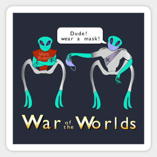 War of the Worlds Sticker